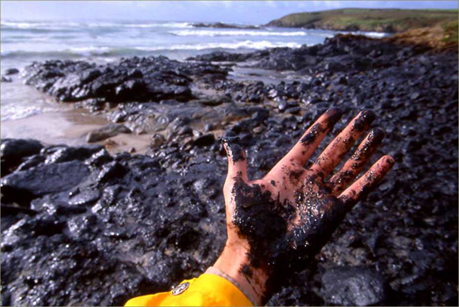 Marea negra. Costa da Morte. Galicia. España © Felix Grande Bagazgoitia